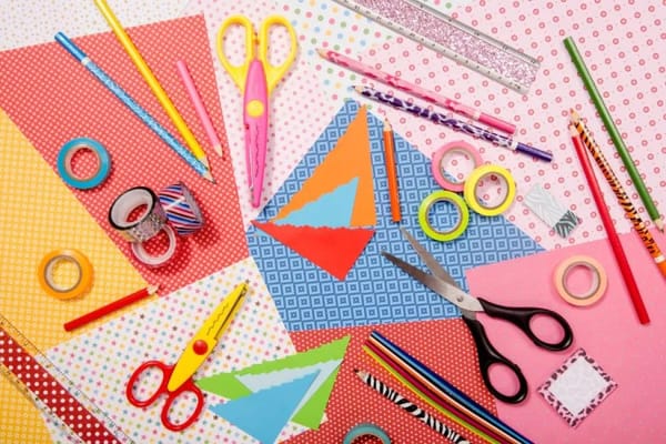 Kids Craft Session at Wood Street Library